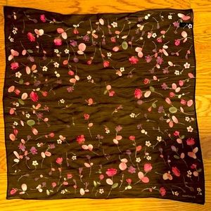 Vintage Ann Taylor silk neck tie scarf